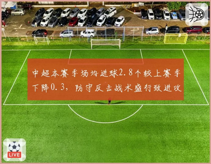 中超本赛季场均进球2.8个较上赛季下降0.3，防守反击战术盛行致进攻效率下滑？